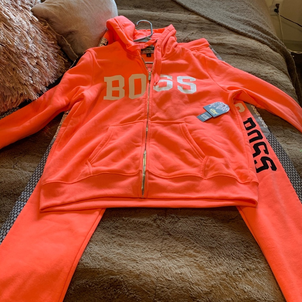 Brand new hooded Sweatsuit